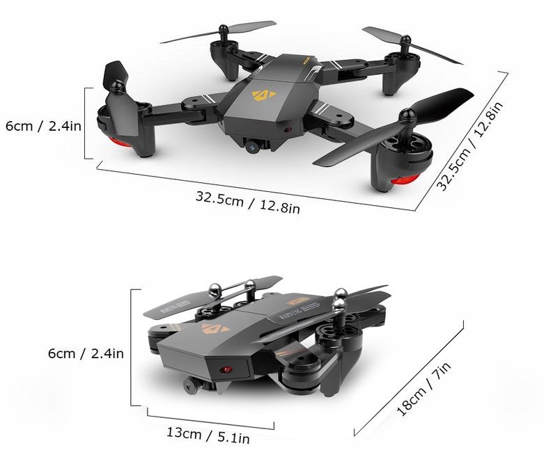 Flycam VISUO XS809HW