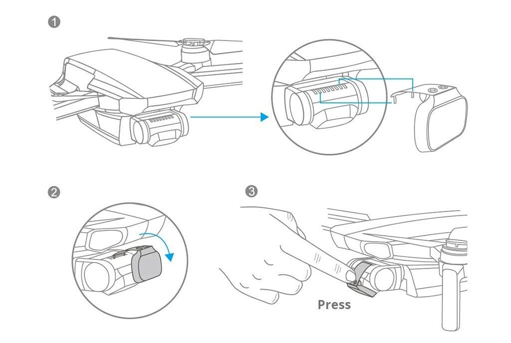 Phụ kiện PGYTECH ND Filter cho DJI Mini 2