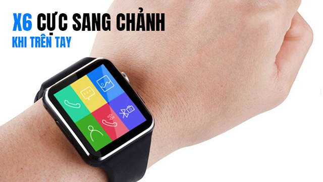 Đồng hồ thông minh X6 chính hãng Bingo