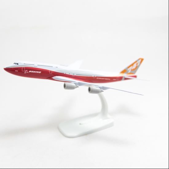 Mô hình máy bay Boeing 747 Original (20cm) Everfly - Trắng,đỏ