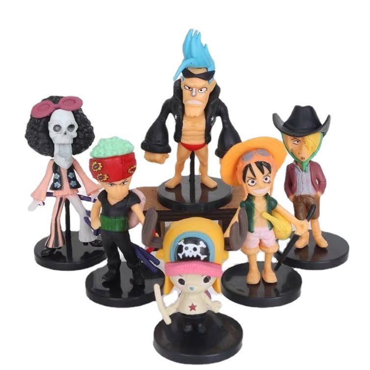 Set 6 Nhân Vật One Piece phong cách Chibi dễ thương No.2