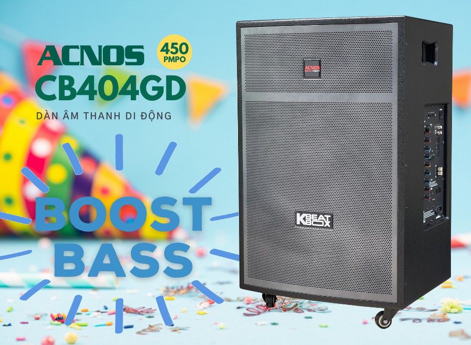 Loa kéo di động ACNOS CB404GD