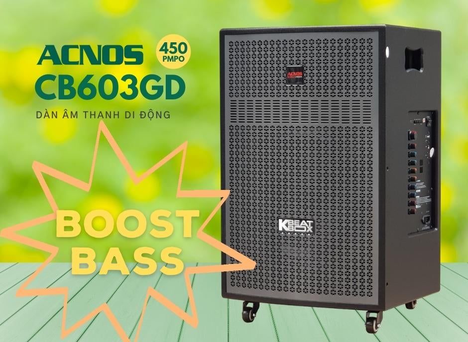 Loa kéo di động  Acnos CB603GD