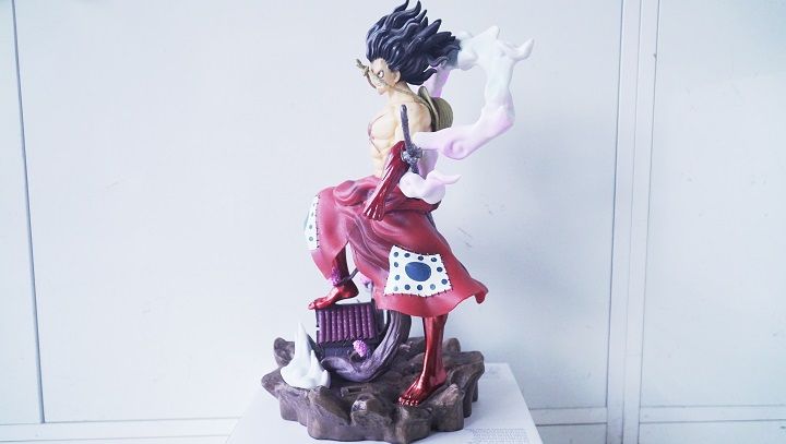 Mô hình One Piece Nhân vật Monkey D Luffy Gear 4 Wano Snake Man Kimono