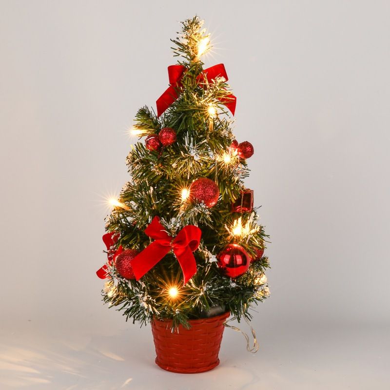 Chậu cây thông trang trí noel 20cm