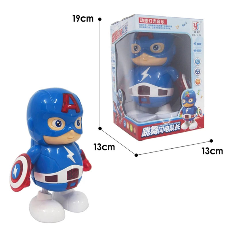 Robot tự nhảy theo nhạc Captain American