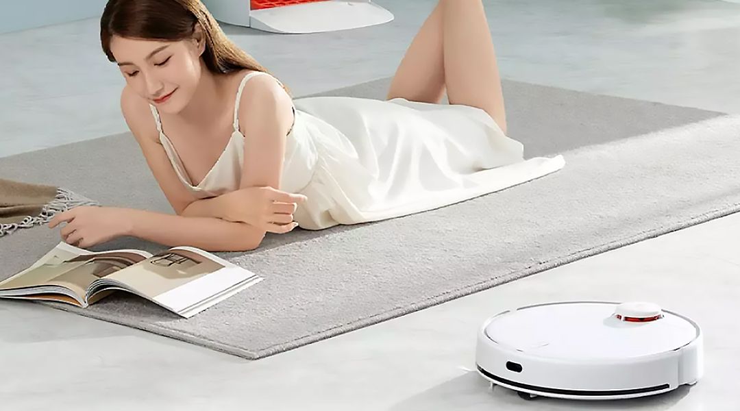 Robot hút bụi lau nhà Xiaomi Mijia MJSTP Bản Quốc Tế