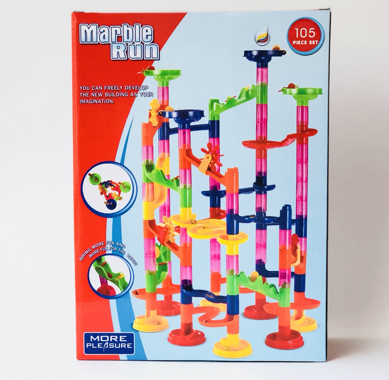 Bộ đồ chơi lắp ráp Marble run cho bé