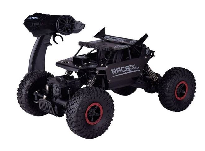 Xe điều khiển địa hình Rock Crawler 6999 4WD Rally Car vỏ nhôm - Màu bạc