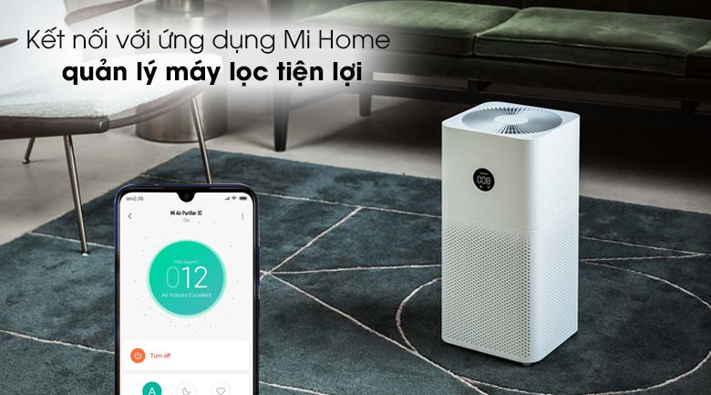 Máy lọc không khí thông minh Xiaomi Mi Air Purifier 3C