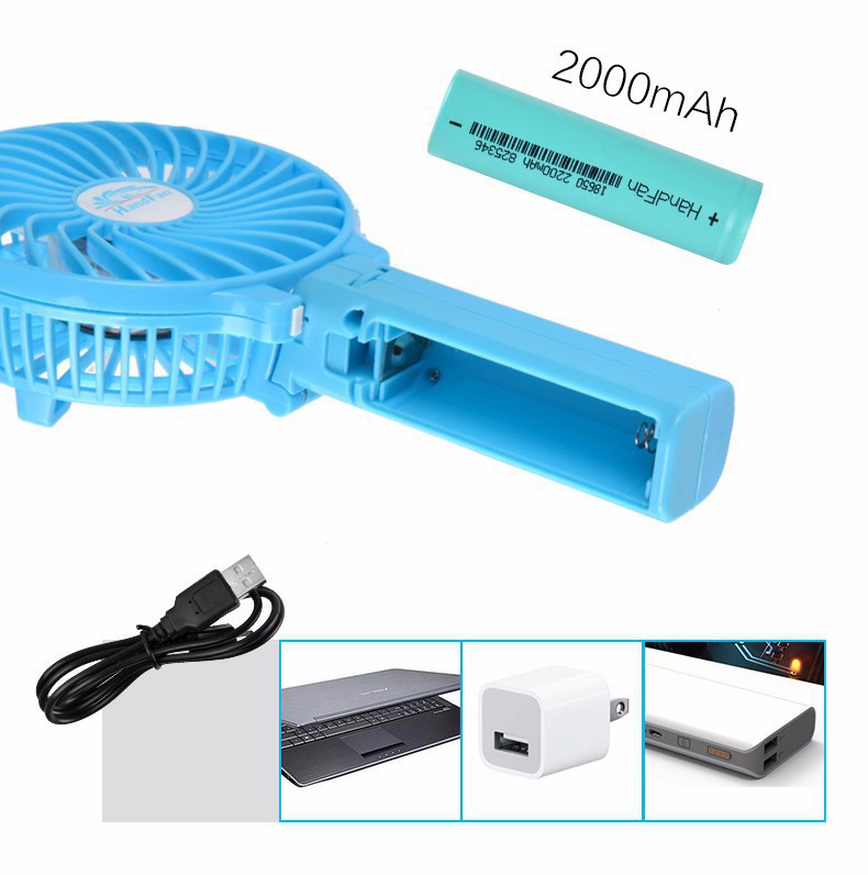 Quạt mini cầm tay Color Fan - Mẫu giá rẻ