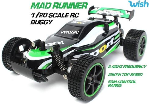 Xe đua điều khiển từ xa MAD Runner