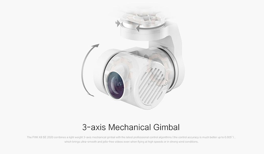 Flycam Xiaomi Fimi X8 SE 2020 Combo 2 Pin