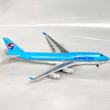 Mô hình Máy bay Korean Boeing B747 47cm có đèn led