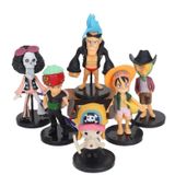 Set 6 Nhân Vật One Piece phong cách Chibi dễ thương No.2