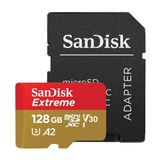 Thẻ nhớ Micro SDXC Sandisk Extreme V30 A2 190MB/S 128GB