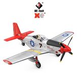 Máy Bay Cánh Bằng Điều Khiển Từ Xa Wltoys XK A280 P51 Brushless motor 3D6G