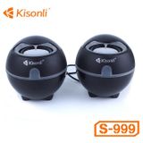 Loa vi tính Kisonli S-999 cho PC, laptop, điện thoại