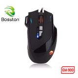 Chuột Game Cao Cấp 13D Bosston GM900 Led Đa Màu