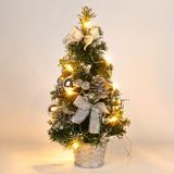 Chậu cây thông noel 40cm kèm đồ trang trí