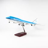 Mô hình Máy bay KLM Royal Dutch Boeing B747 47cm có đèn LED