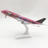 Mô hình Máy bay Japan Airline Phiên bản Disney Đặc Biệt Kỷ Niệm 50th Boeing B747 20cm