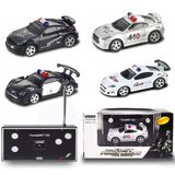 Xe cảnh sát điều khiển từ xa Mini 1:58