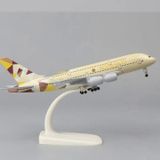 Mô hình máy bay Etihad Airbus A380 20cm