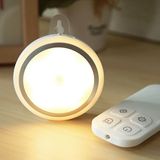 Đèn led trần điều khiển từ xa hình tròn (sài pin)