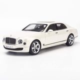 Mô hình Xe Bentley Mulsanne Speed 1:18 White