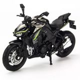 Mô hình Xe mô tô Kawasaki Z1000 R Green 1:18 Welly