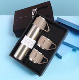 Set Bình Giữ Nhiệt + 2 Ly Cách Nhiệt Vacuum Flask 500ml Inox Cao Cấp