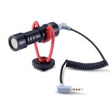 Microphone thu âm Sairen VM-Q1 Cổng Kết Nối Jack 3.5mm Dùng Quay Video, Vlog Cho Điện Thoại, Máy Ảnh