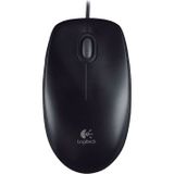 Chuột máy tính có dây Logitech M100R màu đen