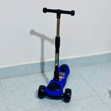 Xe trượt Scooter 3 bánh xe có đèn và nhạc 602 cao cấp chịu tải trọng tới 60kg