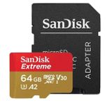 Thẻ nhớ MicroSDXC Sandisk Extreme V30 A2 64GB 170MB/s