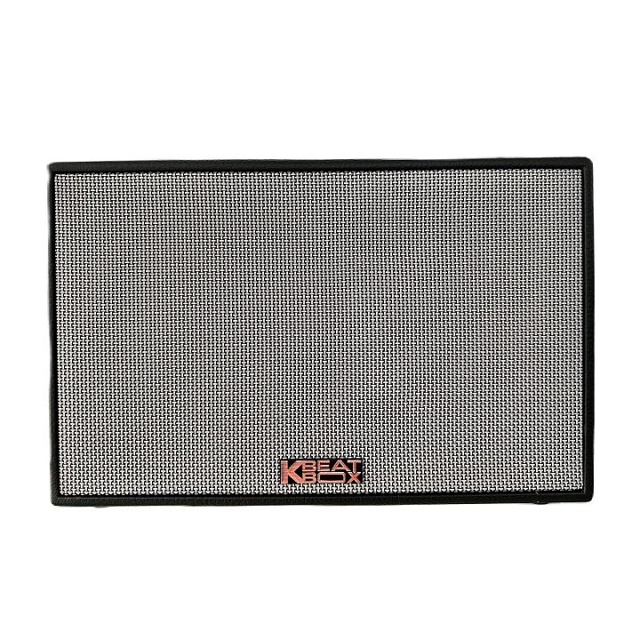 Loa xách tay di động Acnos CS201PU mini karaoke bass 20cm, reverb, bọc da, 70W, micro nhôm