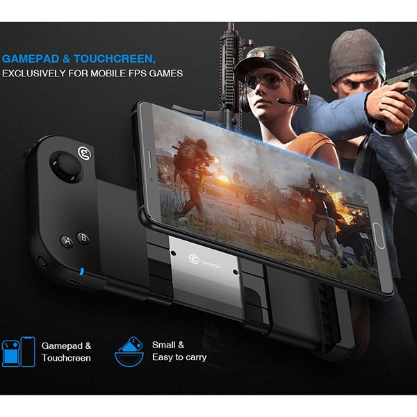 Tay cầm chơi game một bên Gamesir T6 Chính Hãng, Hỗ Trợ PUBG, Liên Quân, FreeFire.