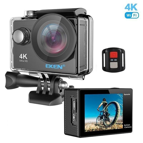 Combo Camera hành động Eken H9r Hộp Kính