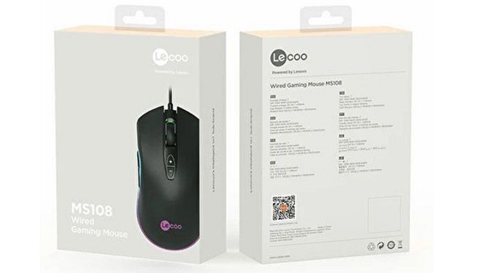 Chuột quang Gaming có dây Lecoo MS108