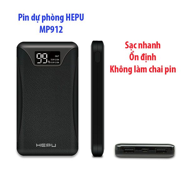 Hình ảnh Pin sạc dự phòng HePu MP912 10.000MAH