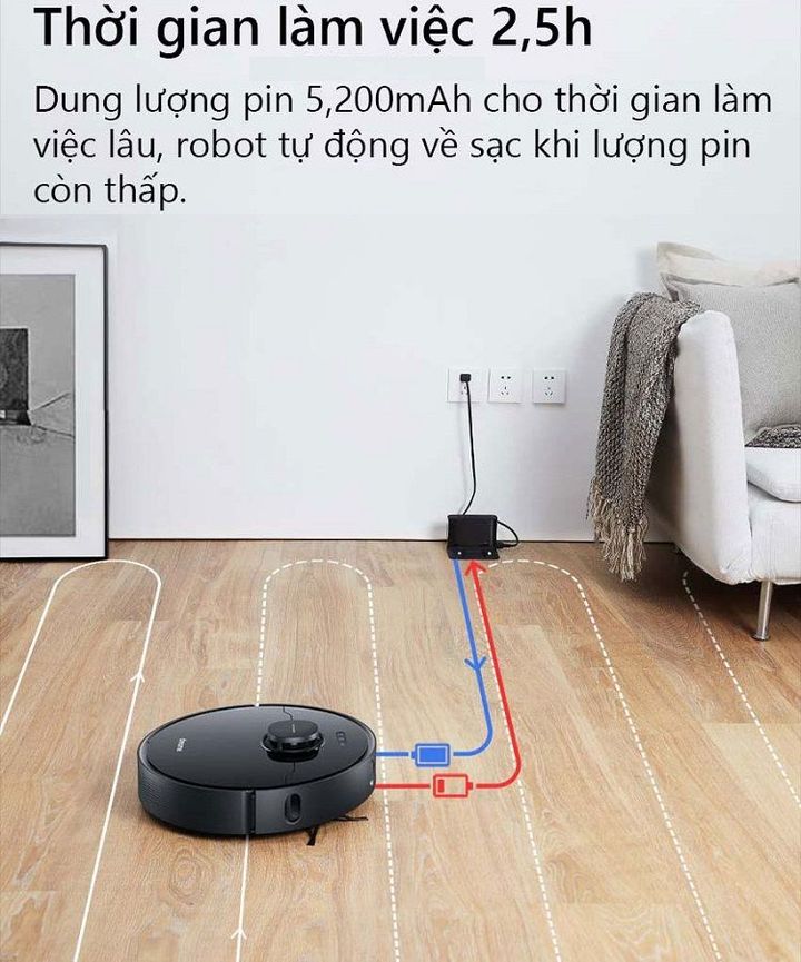 Robot hút bụi lau nhà Xiaomi Dreame Bot L10 Pro Bản Nội Địa