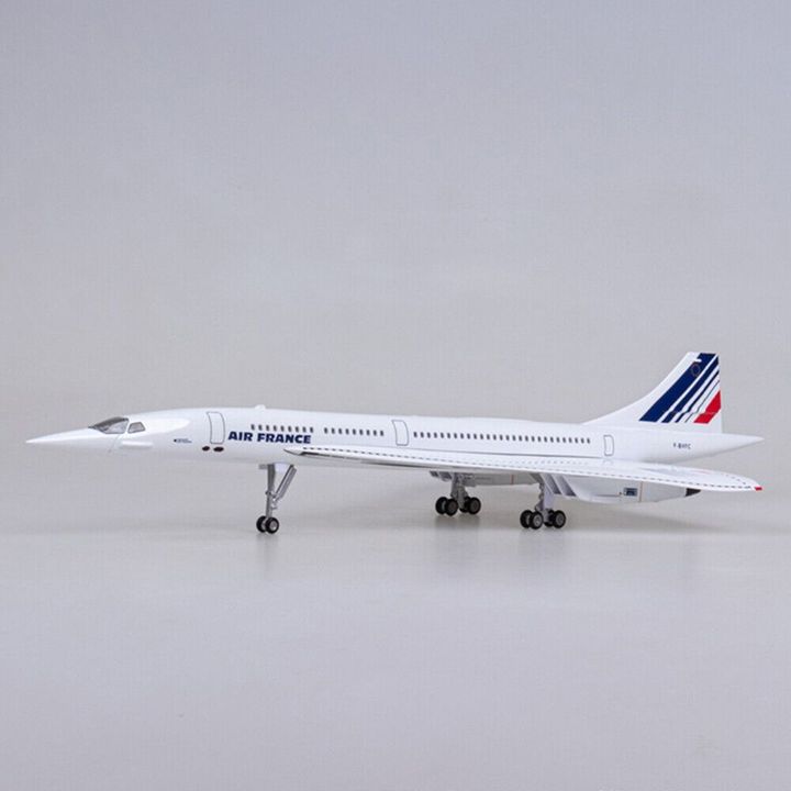 Mô hình máy bay siêu thanh Air France CONCORDE 47 cm tỷ lệ 1:125