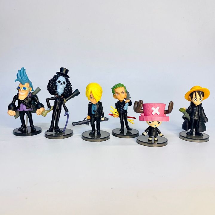 Set 6 Nhân Vật One Piece phong cách Chibi dễ thương No.1