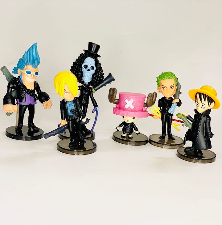 Set 6 Nhân Vật One Piece phong cách Chibi dễ thương No.1