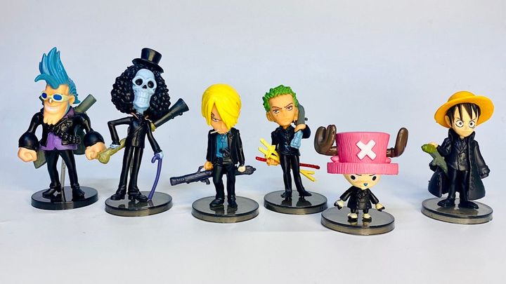 Set 6 Nhân Vật One Piece phong cách Chibi dễ thương No.1