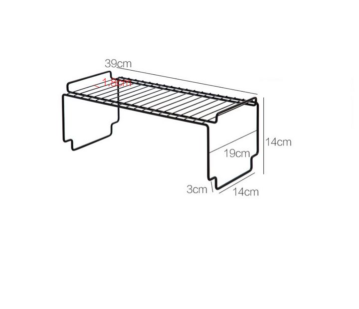 Kệ sắt gác tủ nhà bếp YL 023