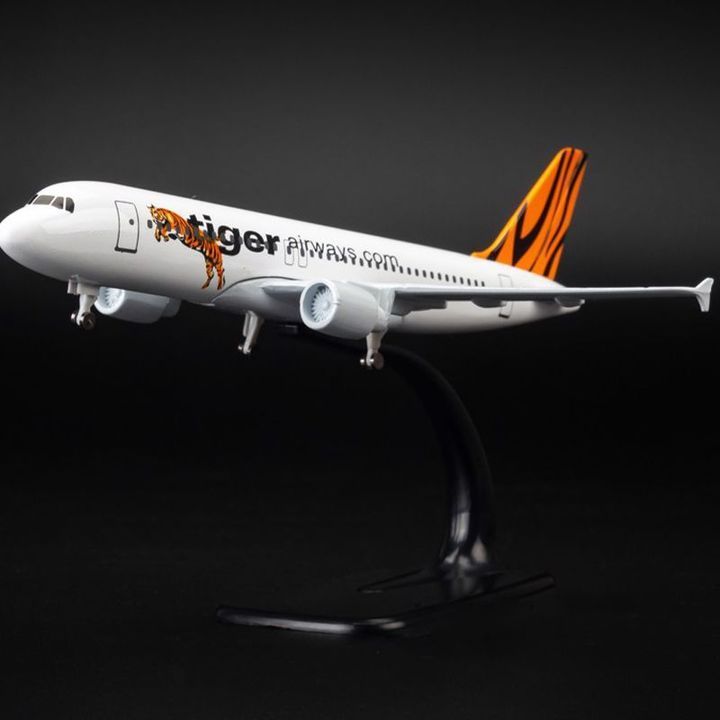 Mô hình Máy bay Tiger Air Airbus A320 16cm