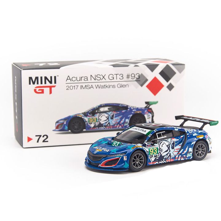 Mô hình xe Acura NSX GT3 2017 IMSA Watkins Glen LHD 1:24