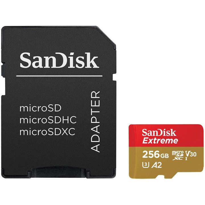 Thẻ Nhớ MicroSDXC SanDisk Extreme V30 A2 256GB 190MB/s